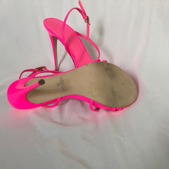 Hot Pink Sling Backs - Picture 2 of 2